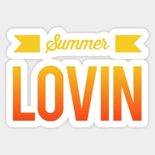 Summer Lovin' Summer vibes Sticker